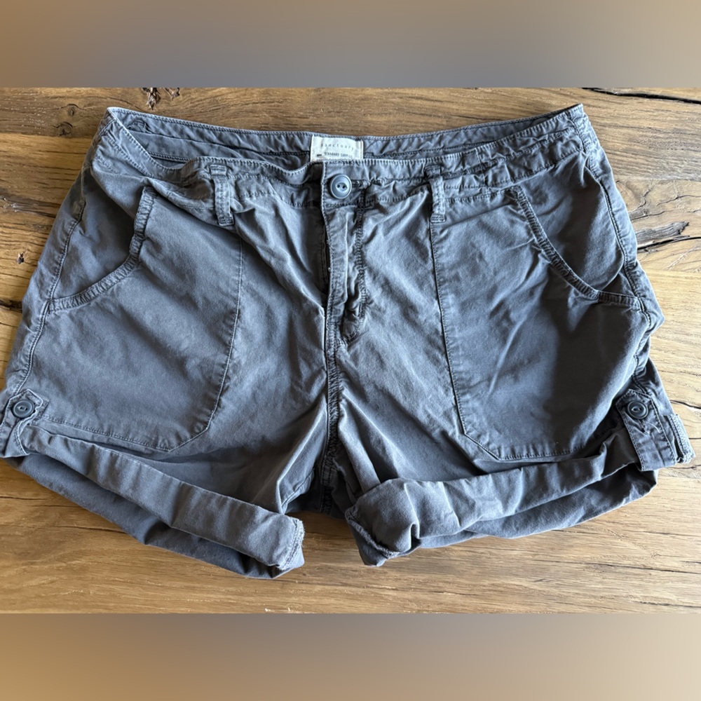Sanctuary Charcoal Surplus Shorts 31